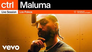 Maluma  Los Polvos Live Session  Vevo ctrl [upl. by Nitfa]