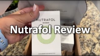 Nutrafol Unboxing  Product Review 4 [upl. by Aveline]