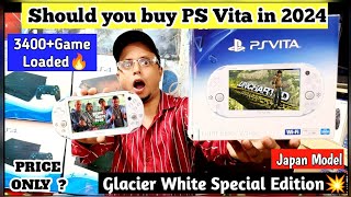 PS Vita Slim Jailbreak With 3400Game brand New🔥UnboxingPrice Review PS vita Enso jailbreak Price💥 [upl. by Liebman]