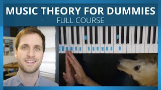 Music Theory For DumDums 🎵 FULL BEGINNER COURSE 🎵 [upl. by Asle]