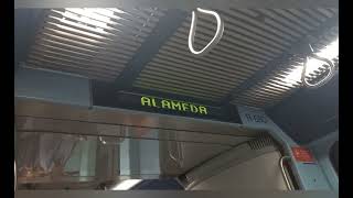 R680  Próxima Estação Alameda há correspondência com a linha vermelha [upl. by Aidahs]