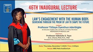 Babcock University 46th Inaugural Lecture [upl. by Till]