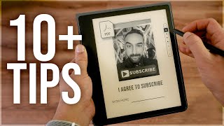 Kindle Scribe  10 Best Features  Tips amp Tricks [upl. by Thorrlow]