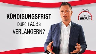 3 Jahre Kündigungsfrist im Arbeitsvertrag Geht das  Betriebsrat Video [upl. by Short]