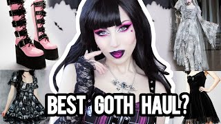 🖤 GOTH TRY ON HAUL 🖤 Dolls Kill Widow DevilInspired Pandora Witch Shop WigIsFashion  Vesmedinia [upl. by Dareg]