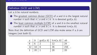 Intro to Proofs  Number Theory  GCD and LCM [upl. by Selemas109]