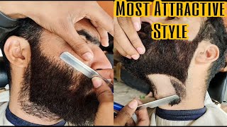 Beard 🔥 Style👍 2023  Best Beard Style For Mens 2023  Talented Barber Beard Cut Style  Style Beard [upl. by Helsie]