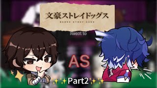 Bsd react dazai as sampo Bsd x Hsr Part22  Gacha  English [upl. by Ardnazxela34]