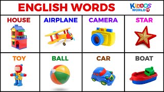 My First Words  Learn Basic English Vocabulary  Picture Words [upl. by Robson]