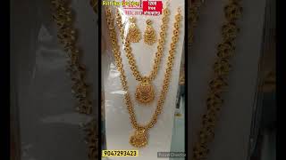 Micro plated forming gold jewellery combo super quality low price free shipping 9047293423 🎉🎉 [upl. by Livingstone631]