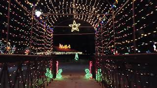 Simpson Park Christmas Lights Chillicothe 2018 [upl. by Adelina]