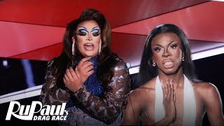 Luxx Noir London amp Salina EsTitties’ Celine Dion Lip Sync 🎹 RuPaul’s Drag Race Season 15 [upl. by Gar428]