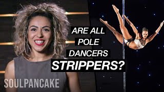 Pole Dancers Bust Myths About Their Sport  Truth or Myth [upl. by Sanson420]