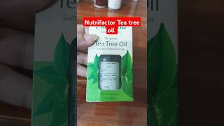 Nutrifactor Tea tree oil [upl. by Sucerdor]