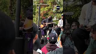 Daniel Caesar and Mustafa the Poet throw surprise concert [upl. by Worth]