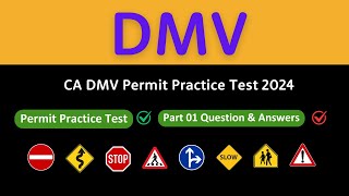 CA DMV Permit Practice Test 2024  20 Hardest Questions EXPOSED [upl. by Demona]