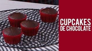 Cómo hacer cupcakes de chocolate [upl. by Zachary]