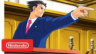 Phoenix Wright Ace Attorney Trilogy  Launch Trailer  Nintendo Switch [upl. by Yevi]