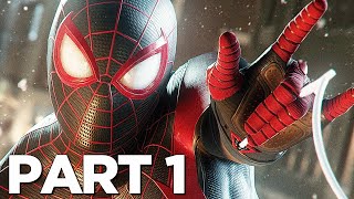 SPIDERMAN MILES MORALES PC Walkthrough Gameplay Part 1  INTRO [upl. by Narot]