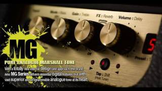 Marshall MG30FX 30 Watt Combo Amp Demo [upl. by Ecinev854]