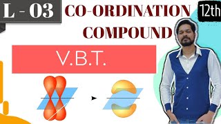 COORDINATION CHEMISTRY I CLASS 12 L3 I JEE I NEET I Valence Bond Theory [upl. by Ruffi]