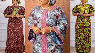 Latest amp Trendy Ankara Bububoubou Gown styles  Beautiful Long MaxiKaftan Dress Styles in 2024 [upl. by Deck743]