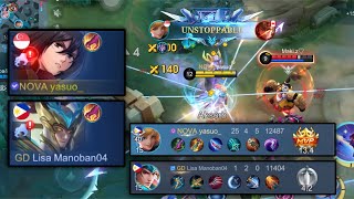 FANNY HYPER CARRY MY TEAMMATE TROLLS IN RANK GAME 2 RETRIBUTIONS  MLBB [upl. by Ntisuj74]