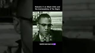 Malcolm X on Black Unity and the brainwashing of the Negro blackicon malcolmx blackpeople [upl. by Herr987]