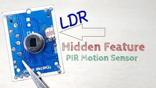 How to LDR with pir motion Detector sensor [upl. by Stranger902]