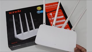 configuration tenda N300 F6 Wireless Router برمجة راوتر واكسس بوينت تندا [upl. by Dalston]