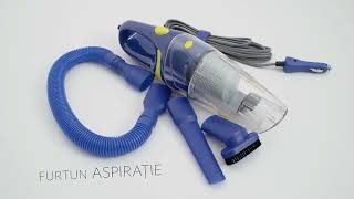 Prezentare video Aspirator auto Goodyear [upl. by Lavena]