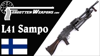 Finlands Prototype BeltFed GPMG L41 Sampo [upl. by Deacon]