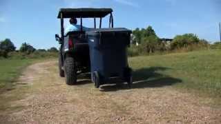 TOTE CADDY Trash Can Transporter by Great Day Inc  Model TC5000  Made in the USA [upl. by Dekow]