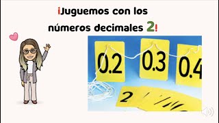 Juguemos con los números decimales 2 con regletas [upl. by Maurizio]