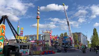 Herbstmesse 2019  Vergnügungspark [upl. by Anahsak454]