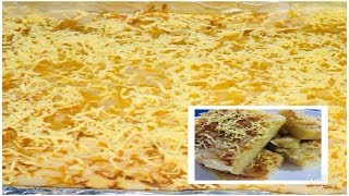 Soft amp Cheesy Cassava Cake [upl. by Ronoc432]