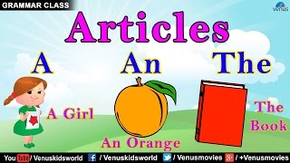 Grammar Class  Articles Examples [upl. by Suivatco457]