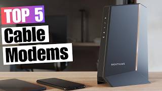 5 Best Cable Modems 2024  Which One Should You Trust [upl. by Ymmit]