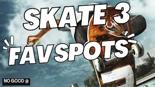 Skate 3 In 2024  My 3 Best Spots [upl. by Ennayllek]