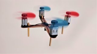 Making drone using Popsicle sticks [upl. by Isbel]