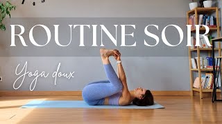 YOGA DU SOIR  routine douce pour se détendre [upl. by Milon659]