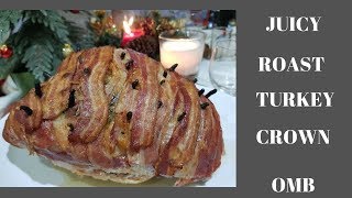 JUICY TURKEY CROWN RECIPE VLOGMAS DAY 21 [upl. by Jona]