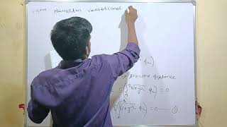 CLASSICAL MECHANICS 21PART4HAMILTONIAN PRINCIPLEJAMJESTNETGATETIFRCUETCPETBARC [upl. by Elinor]