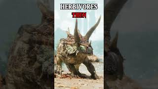 HERBIVORES THEN VS NOW shorts ark sigma [upl. by Romilda]