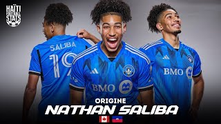 ORIGINE  Nathan Saliba 🇭🇹 Lap evolye nan CF Montréal 😱🔥 [upl. by Jolie]