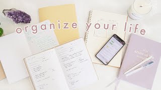 How to Be More Organized amp Productive  10 Habits for Life Organization [upl. by Navada]