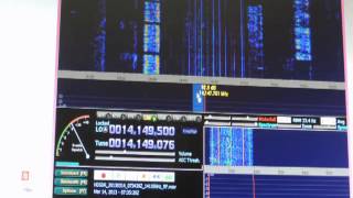 Test HDSDR with KX3 [upl. by Rika86]