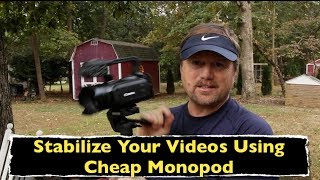 How To Stabilize Your Videos With A Cheap Monopod [upl. by Ania577]