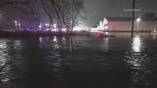 Evacuations underway in downtown Wilmington due to flash flooding [upl. by Viguerie]