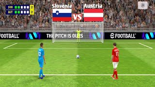 👉Slovenia vs Austria full penalty shootout⚽  SVN vs AUT HIGHLIGHTS [upl. by Sandberg]